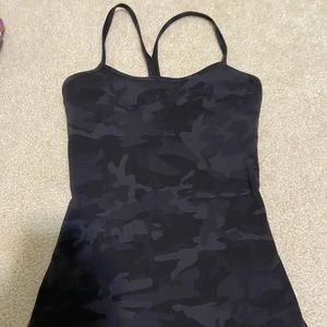 Lululemon Power Y Tank Camo Print